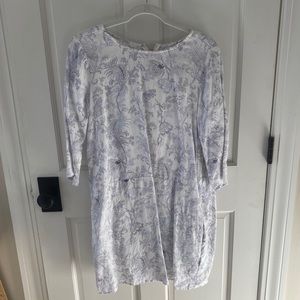 Linen mini dress (excellent condition)